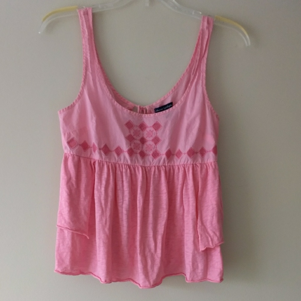 Pink American Eagle tank top